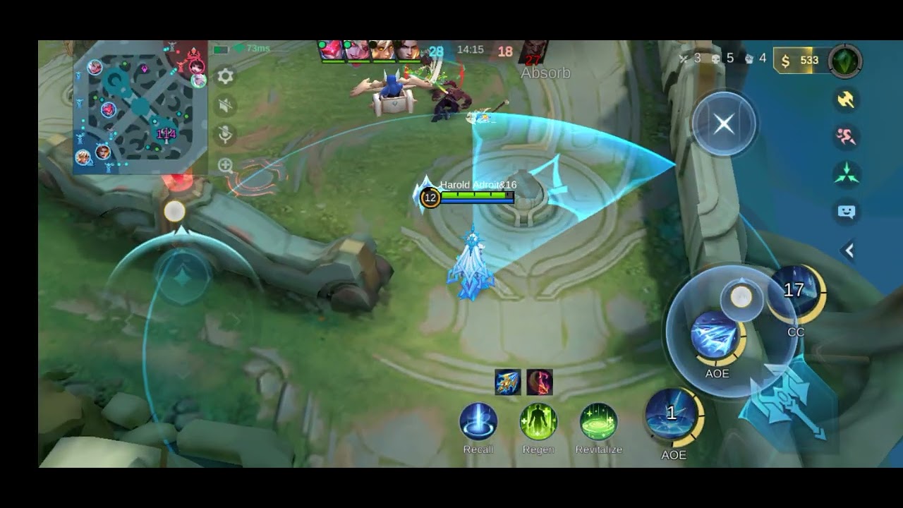 Maba legends 5v5 grandmaster 4 victory with arora😮