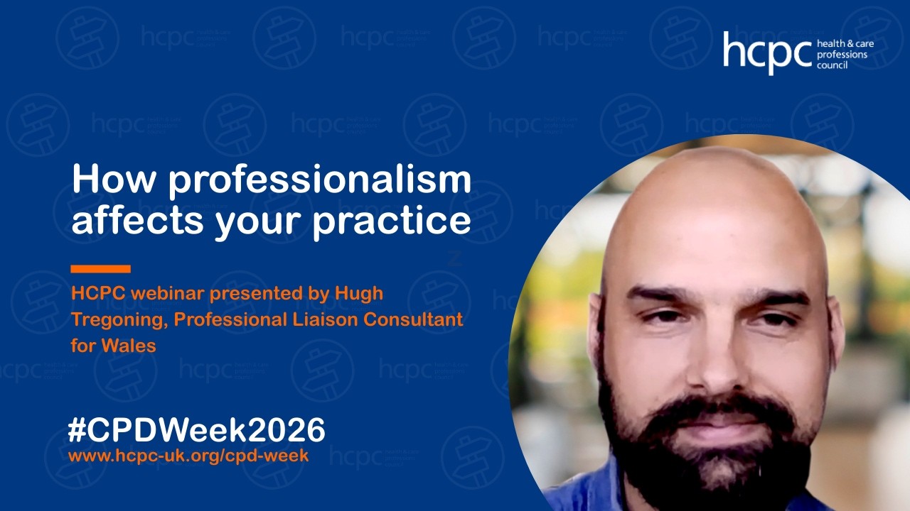 How professionalism affects your practice | #CPDWeek2026