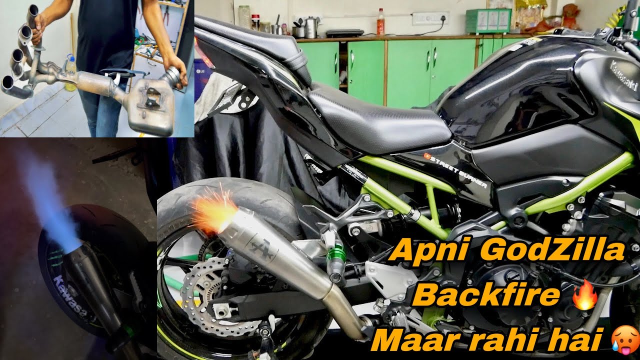 FULL SYSTEM ARROW INSTALLED in Z900 🚀 | Apni toh Free 2nd Service ho Gyi GodZilla ki 😍