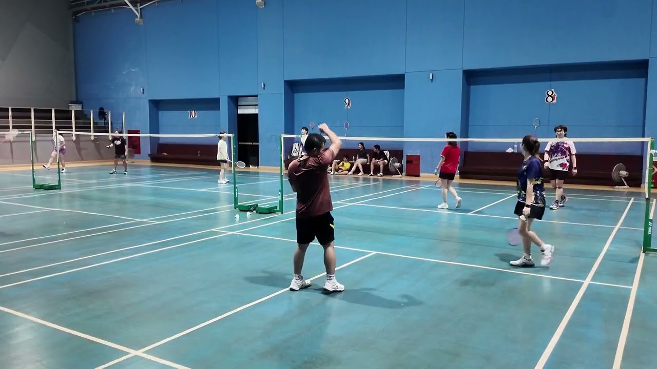 HappyBadminton  17/02/2026-  02#ก๊วนแฮปปี้ #ตีแบด #แบดมินตัน 