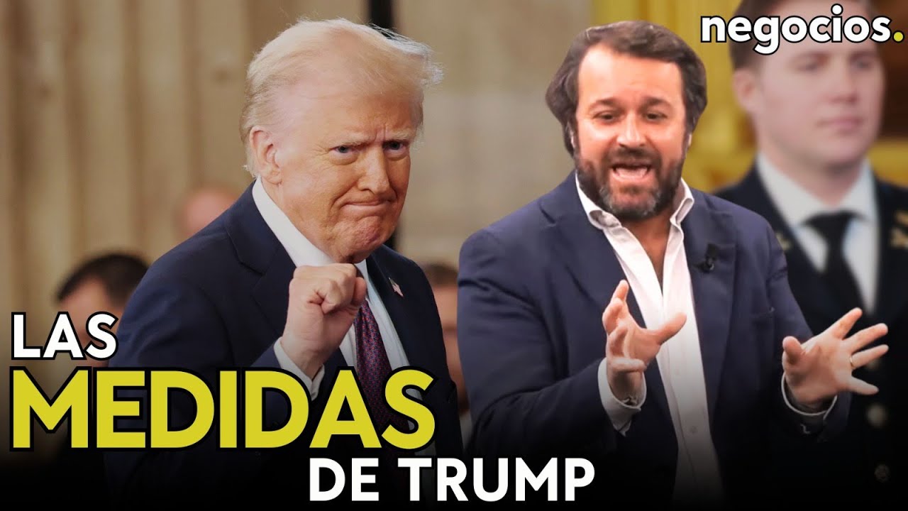 Trump firma más de 100 medidas: todos los puntos clave de sus primeras horas como presidente