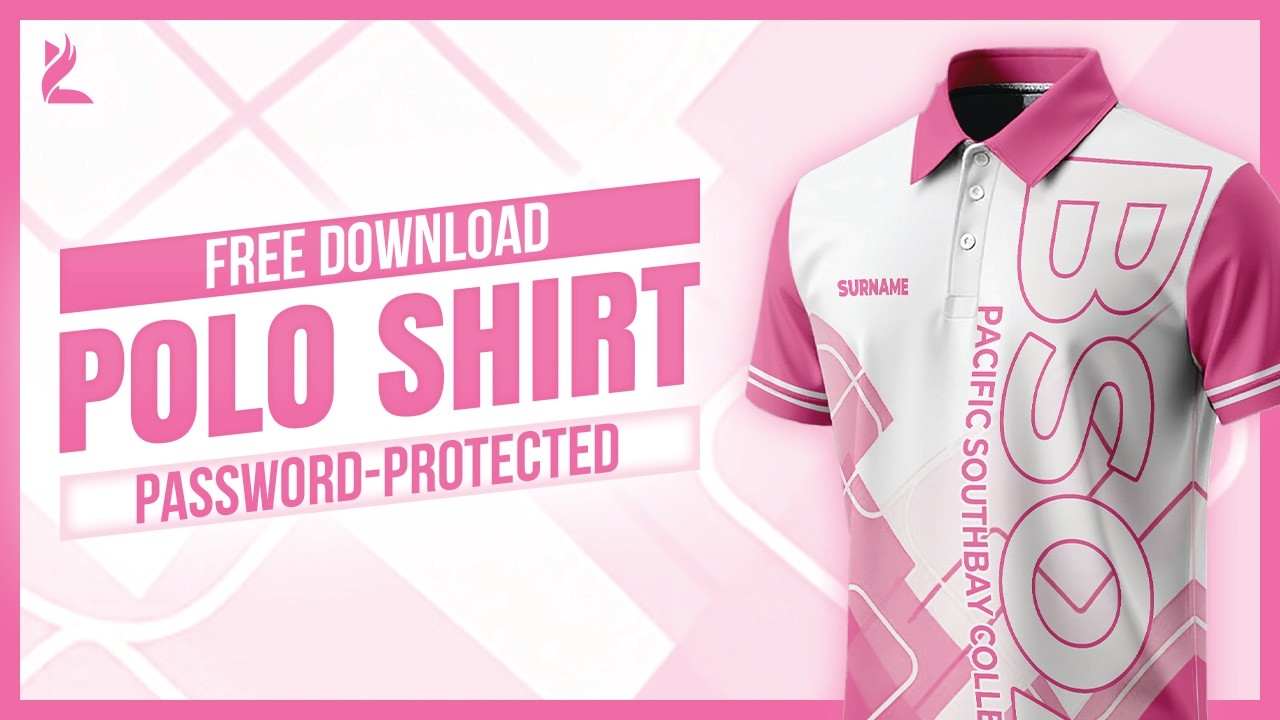 Polo Shirt Mockup - Speed Art [Free Download]
