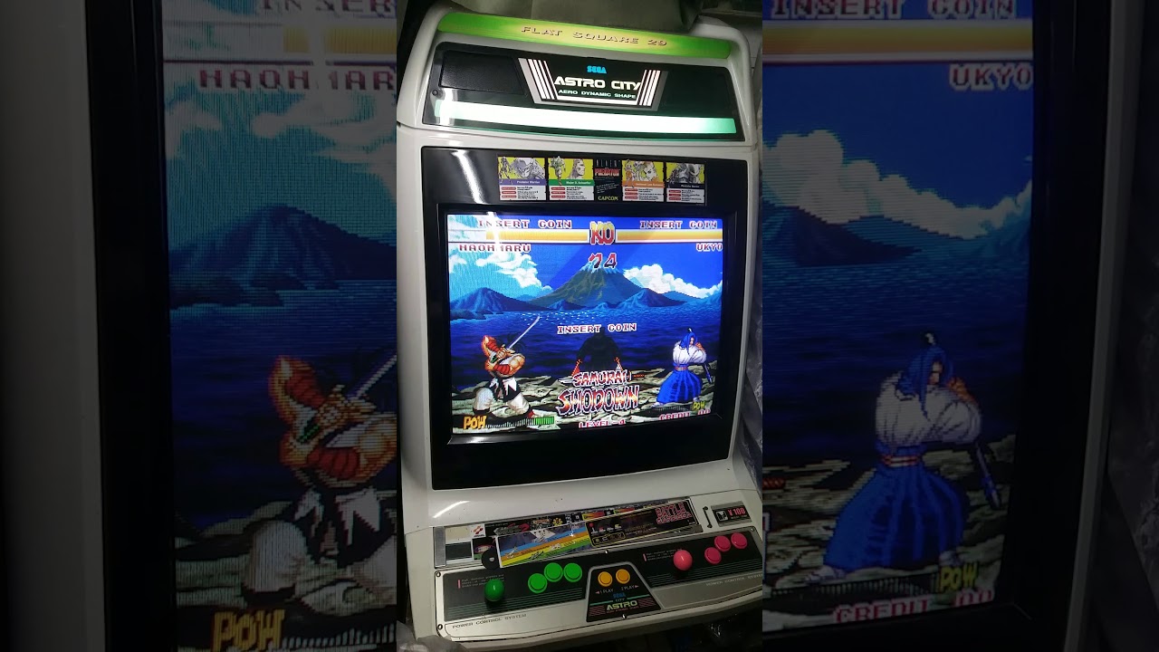 Sega Astro city cabinet samurai shodown