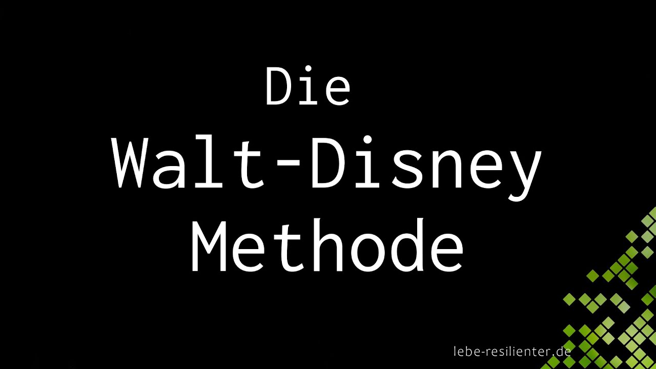 Die Walt Disney Methode