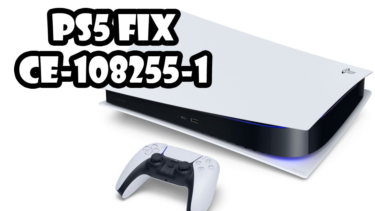 Исправление кода ошибки CE-108255-1 на PlayStation 5