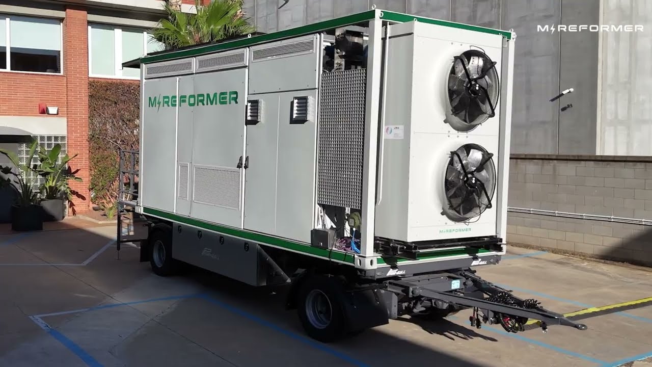 ENOMAD: Off-Grid Electric Mobile Solution with Drone Footage | Methanol Reformer