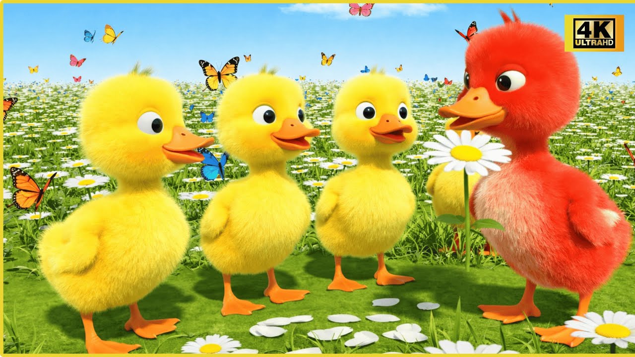 Một Con Vịt - Vịt Con Tung Tăng - Nhạc Thiếu Nhi Sôi Động - Hoat Hình Cún Con Dễ Thương