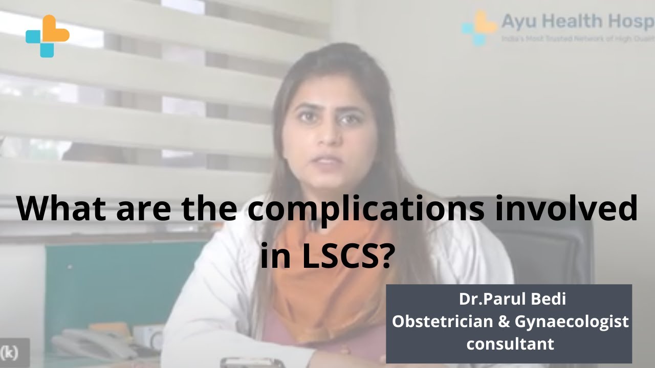 What are the complications involved in LSCS?