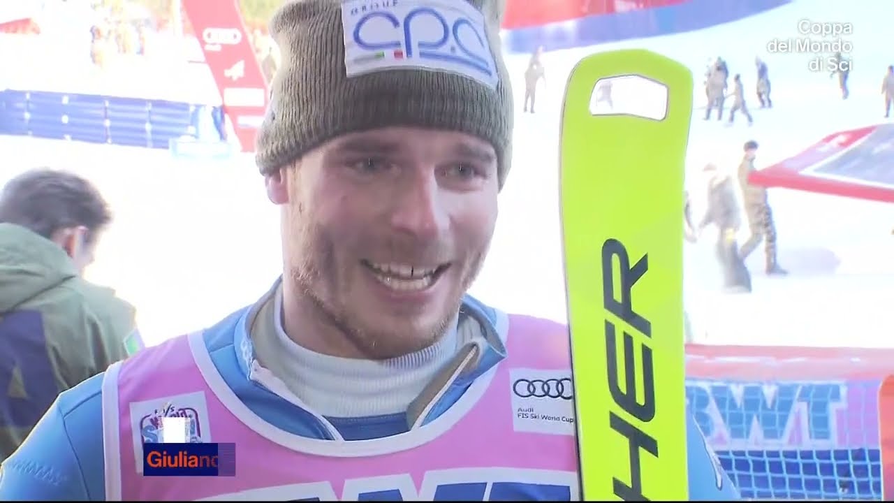 Alpine Sky - Slalom - Podio Giuliano Razzoli - Wengen 2022