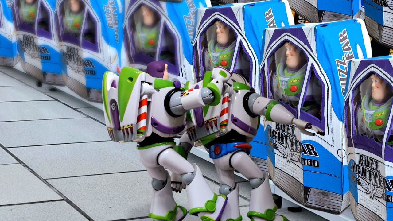 Toy Story 2: Buzz VS Buzz | Toy Story LIVE ACTION 