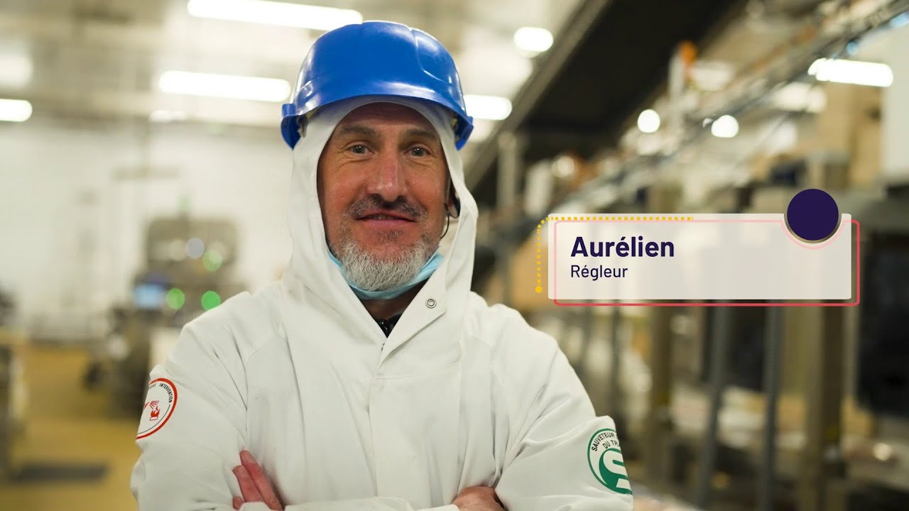 🎬 Métiers de l'industrie de transformation des volailles avec Ocapiat : Aurélien, Régleur ⚙🛠