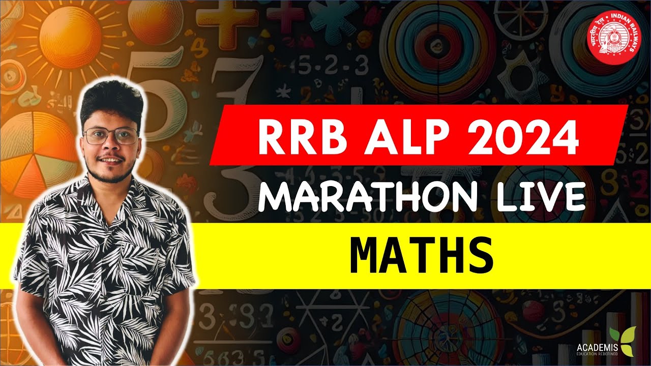 QUANTITATIVE APTITUDE - RRB ALP - Marathon Live