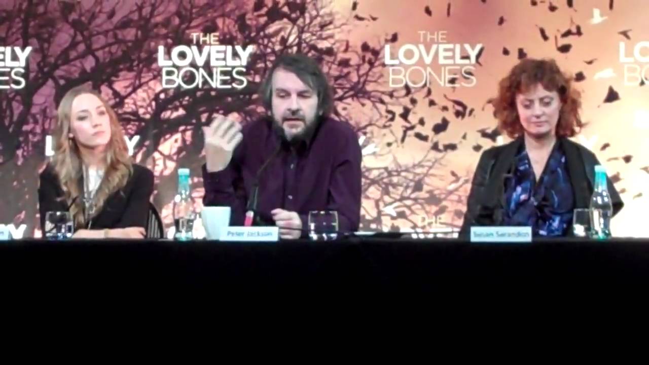 Peter Jackson & Saoirse Ronan discuss Stanley Tucci role