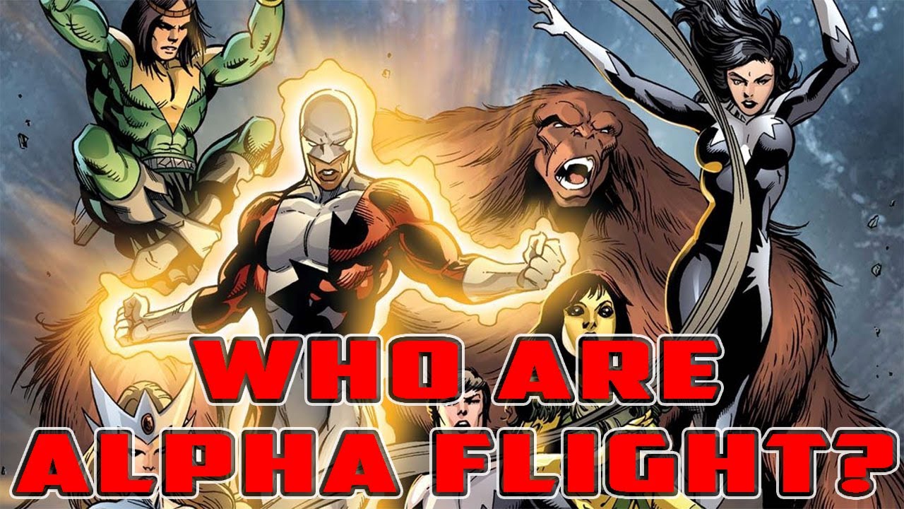 History and Origin of Marvel's ALPHA FLIGHT!