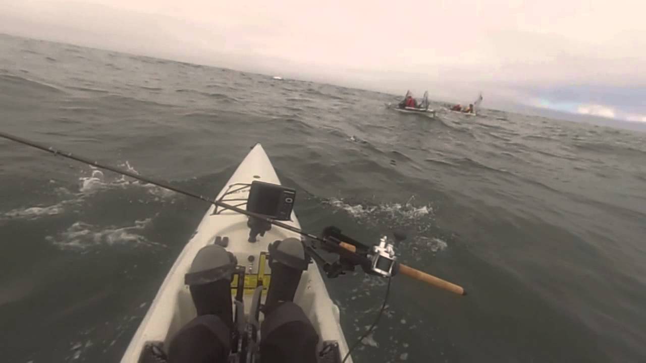 Crossing the Willapa Bar and Salmon Fishing from a Kayak