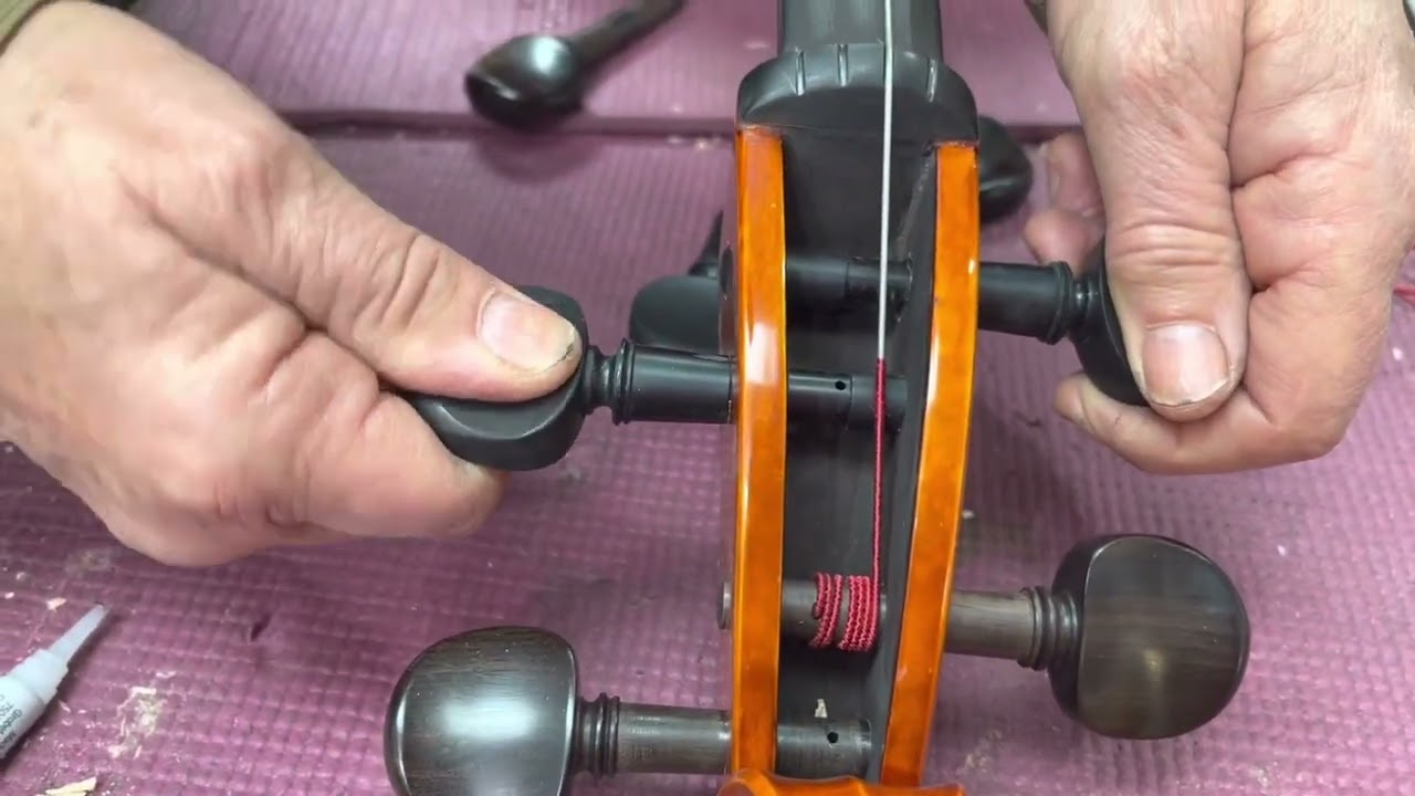Troubleshooting Knilling Geared Pegs that are slipping