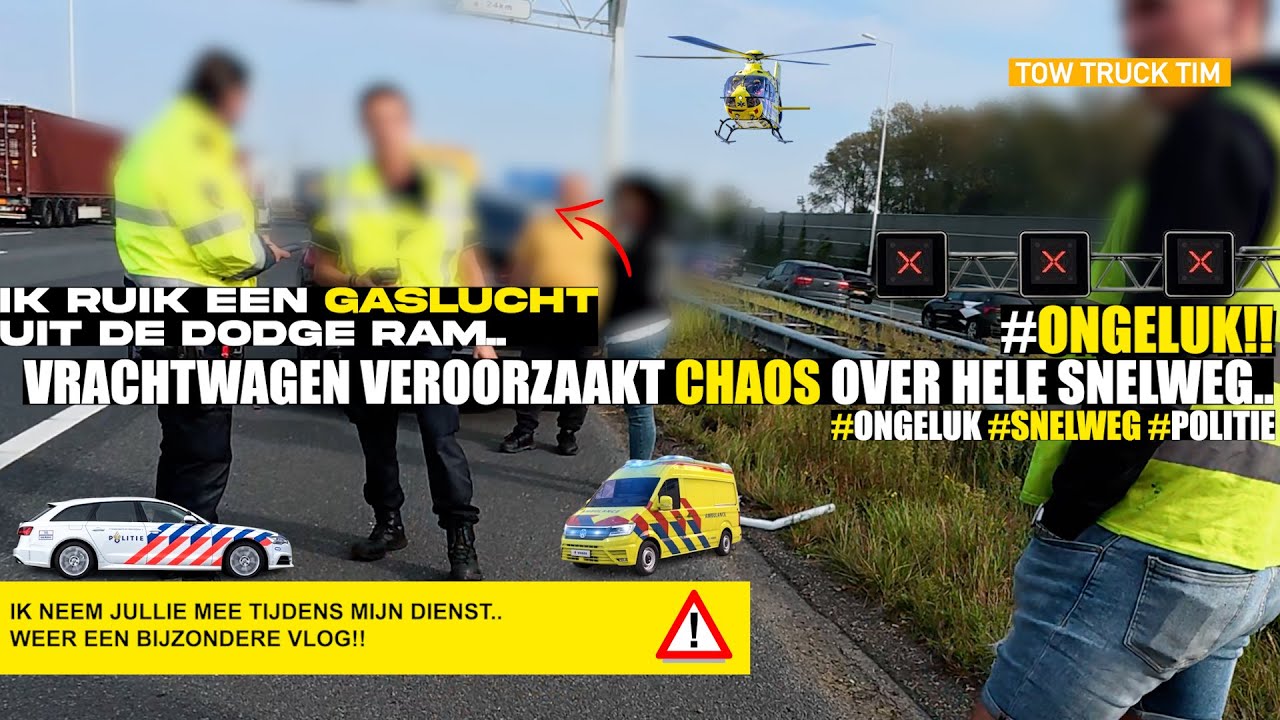 🚨GROOT ONGELUK OP SNELWEG 