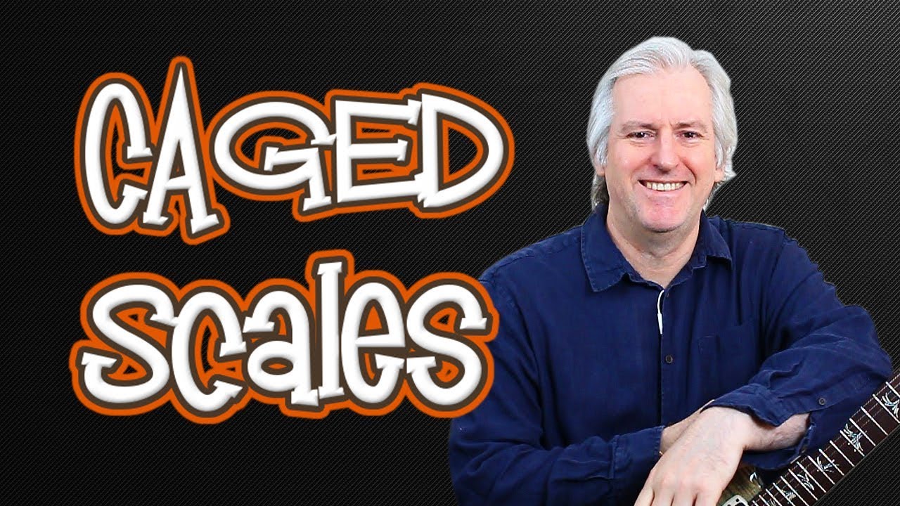CAGED Scales - Playing through all 5 positions on the guitar neck.