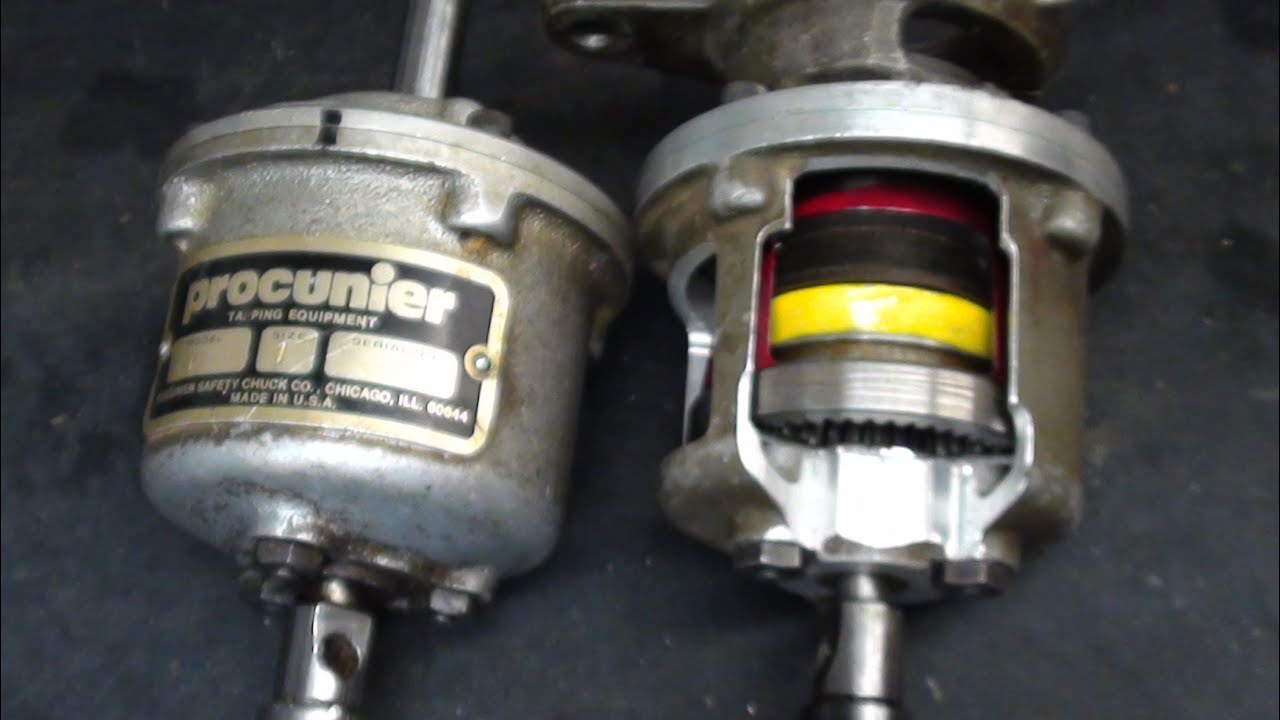 PROCUNIER TAPPING HEAD CUTAWAY pt 2 744 tubalcain