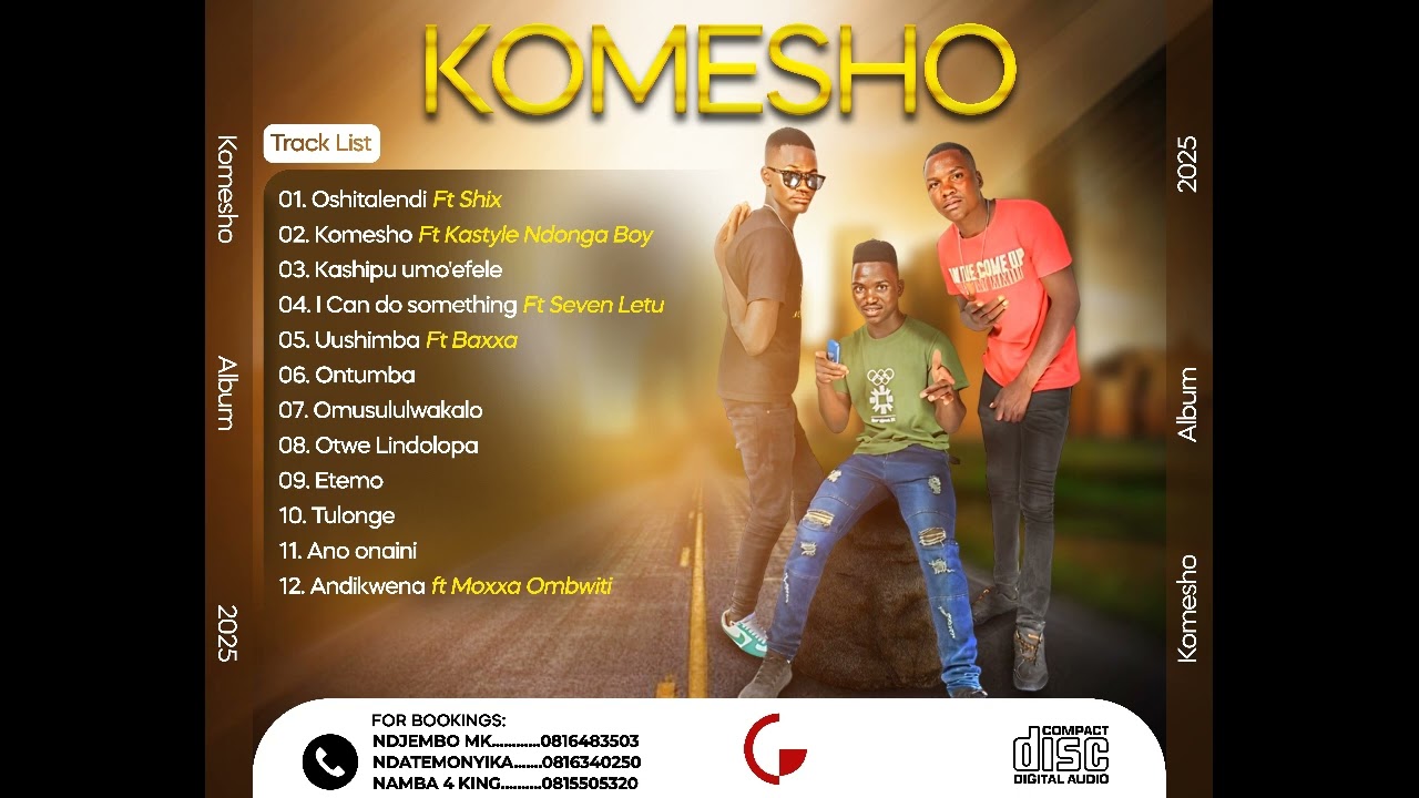 Kastyle Ndonga Boy x Ndjebo NK -KOMESHO ALBUM 2025