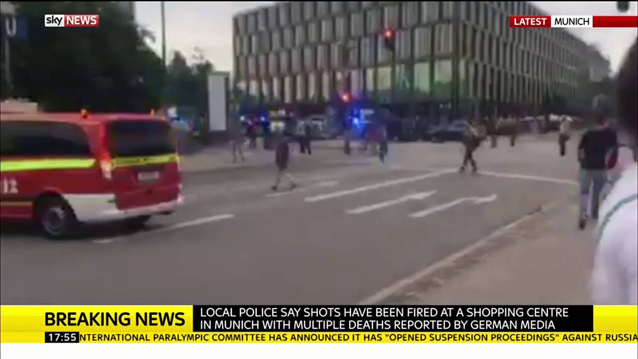 The Latest: Munich Shopping Centre Shooting