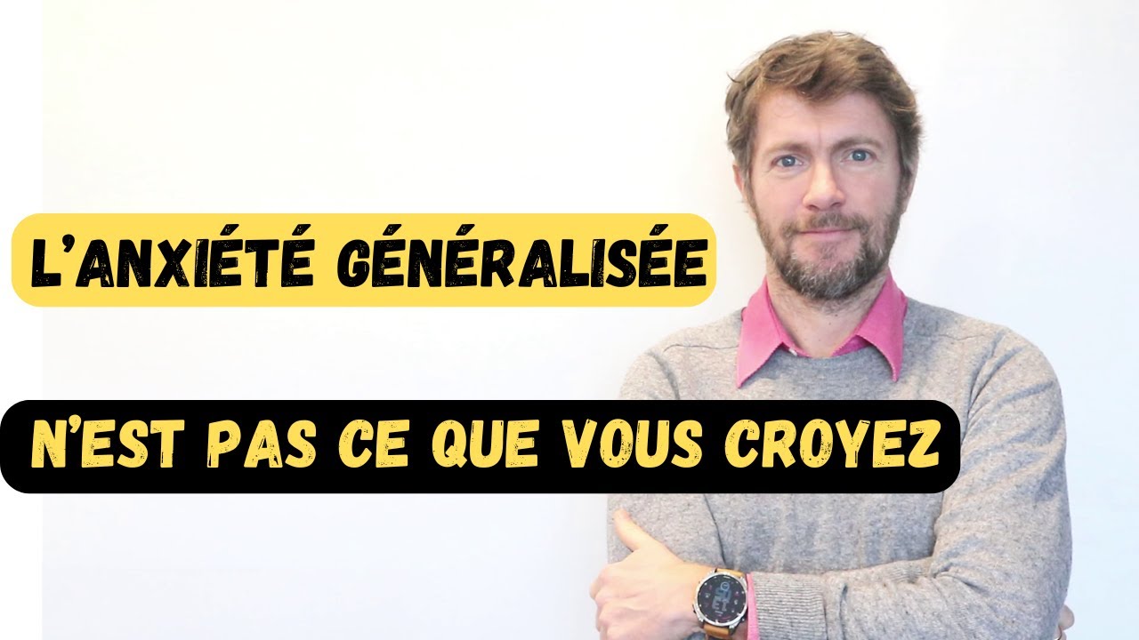 Non, vous ne souffrez pas d'anxiété généralisée et voici pourquoi!