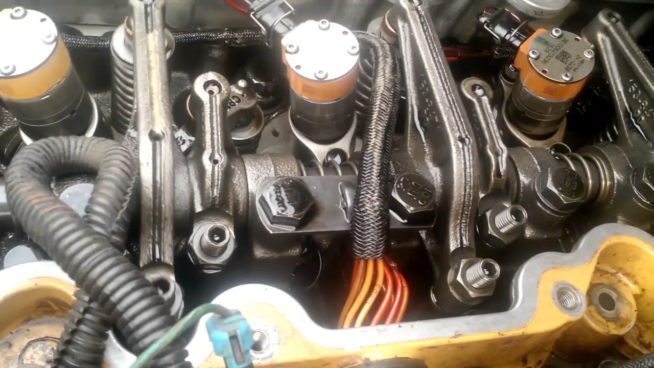 prueba de bomba de alta presión CAT C 7
