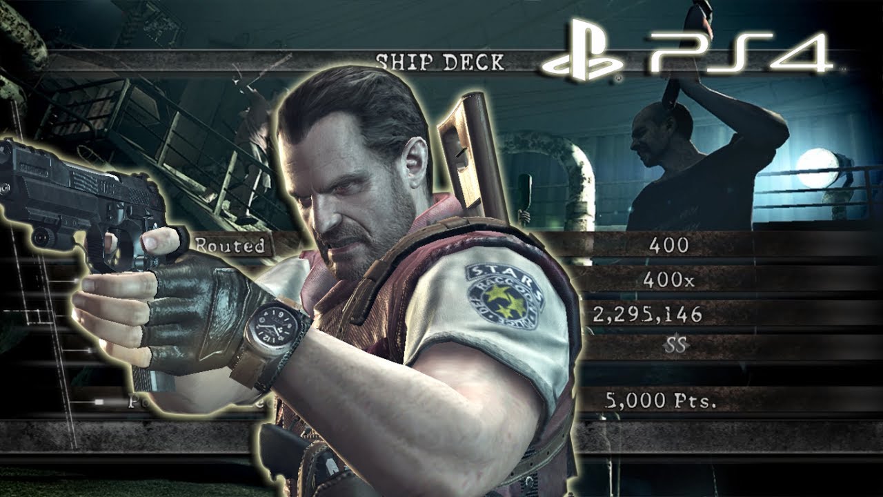 Cubierta del Barco SIN PIEDAD 2295k Barry ☣WR☣ | RE5 PS4 Mercenaries United