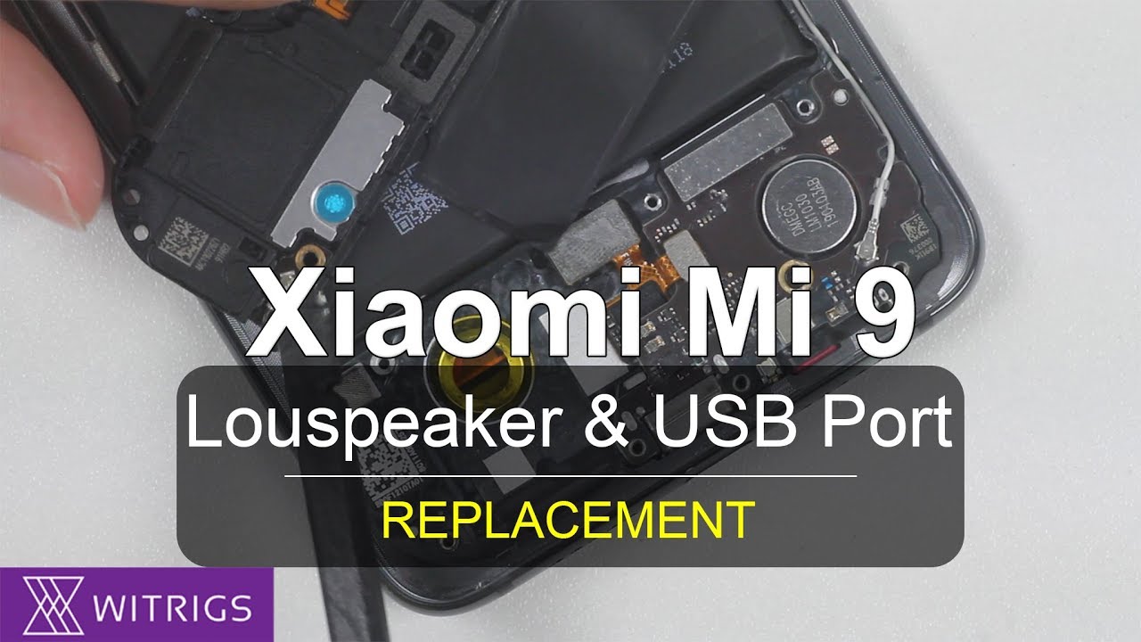 Xiaomi Mi 9 Loudspeaker & Charging Port Replacement