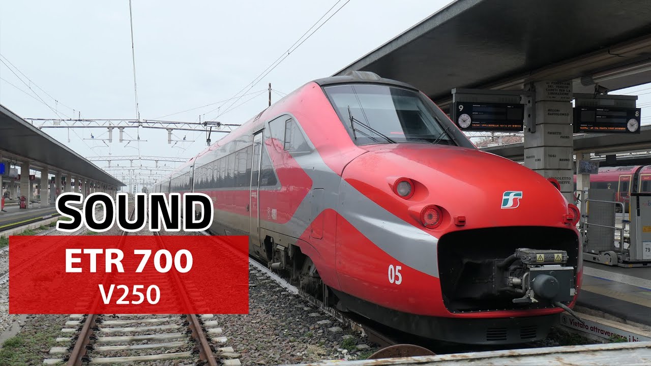 [Sound] ETR 700 Frecciarossa | AnsaldoBreda V250 (ex-Fyra) | Venezia - Milano (3.2024)