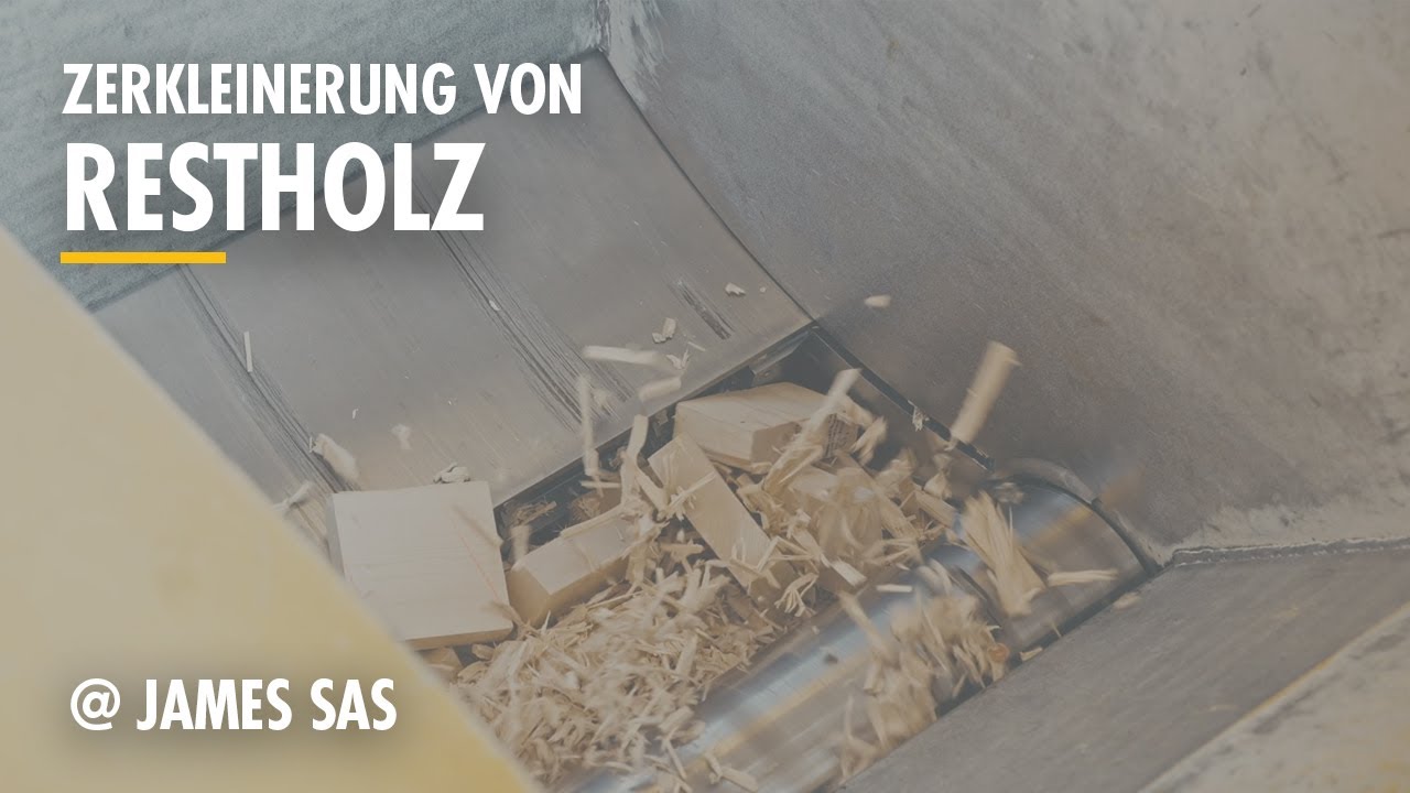 Ökologische Restholzverwertung mit UNTHA RS30 und LR1000