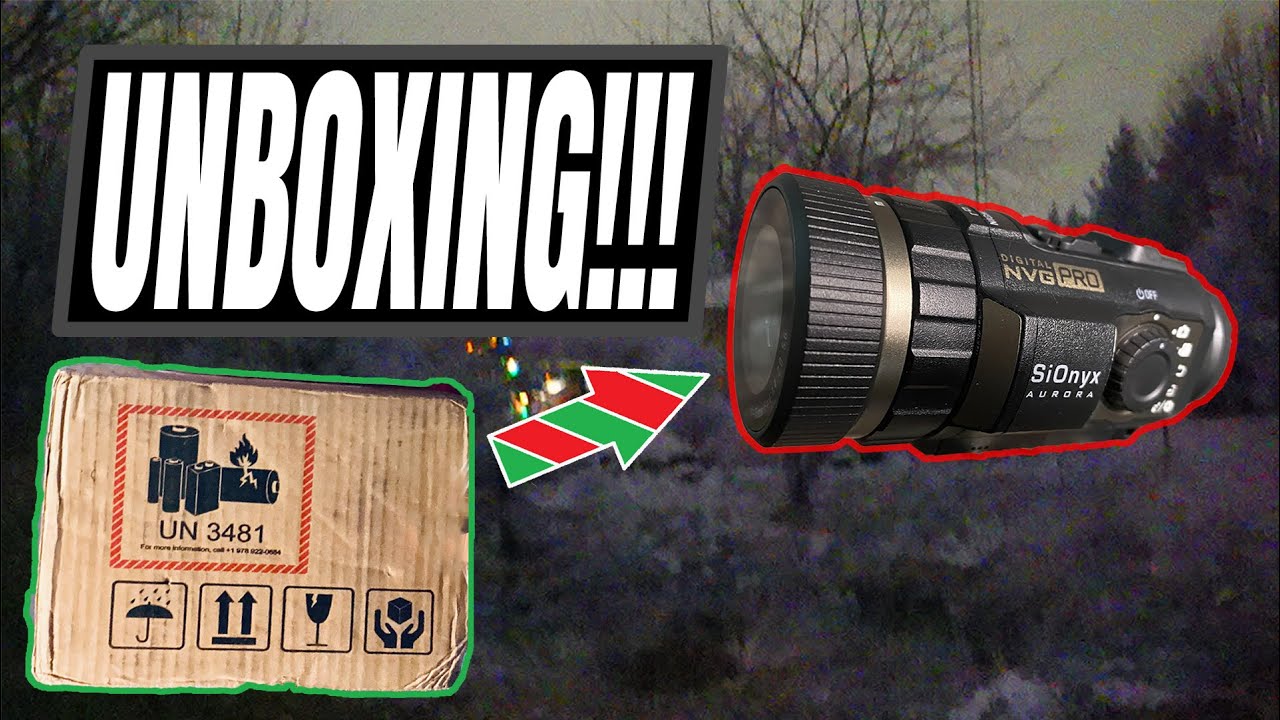 SiOnyx Aurora Pro Unboxing and IR Color Night Vision Camera Test 🌃👻