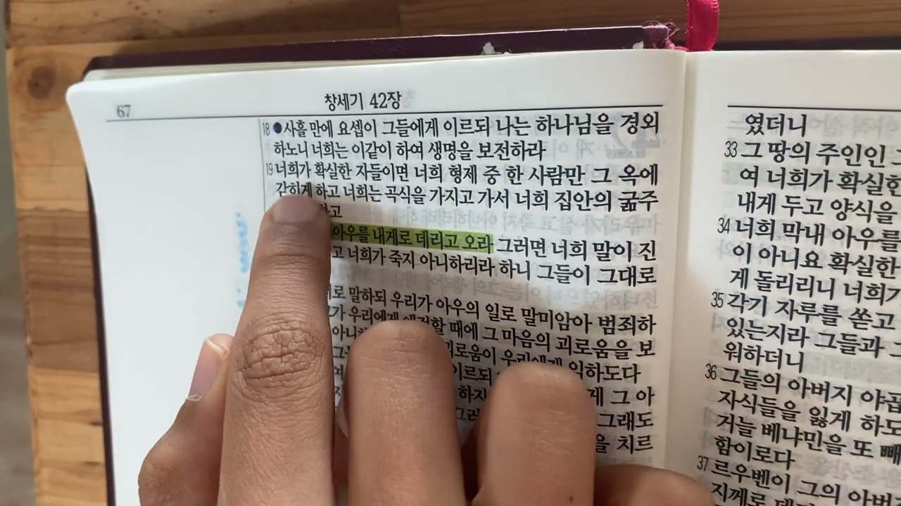 창세기 42장