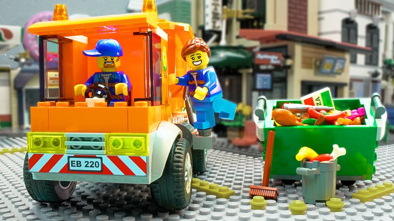 Lego City Trash Truck - Speed Build 60220