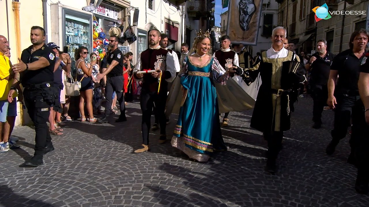 Giostra Cavalleresca di Sulmona 2023 - Corteo Storico con Ornella Muti