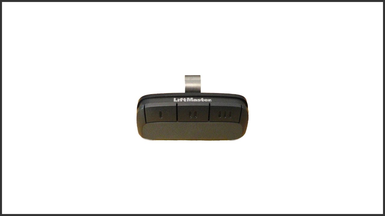 Replacing Batteries On A LiftMaster Remote Control