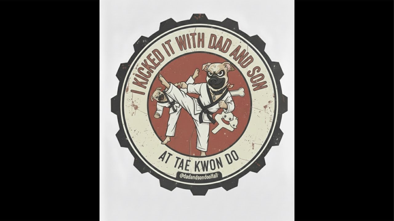 Monday taekwondo! Dad and Son Do It All is live!
