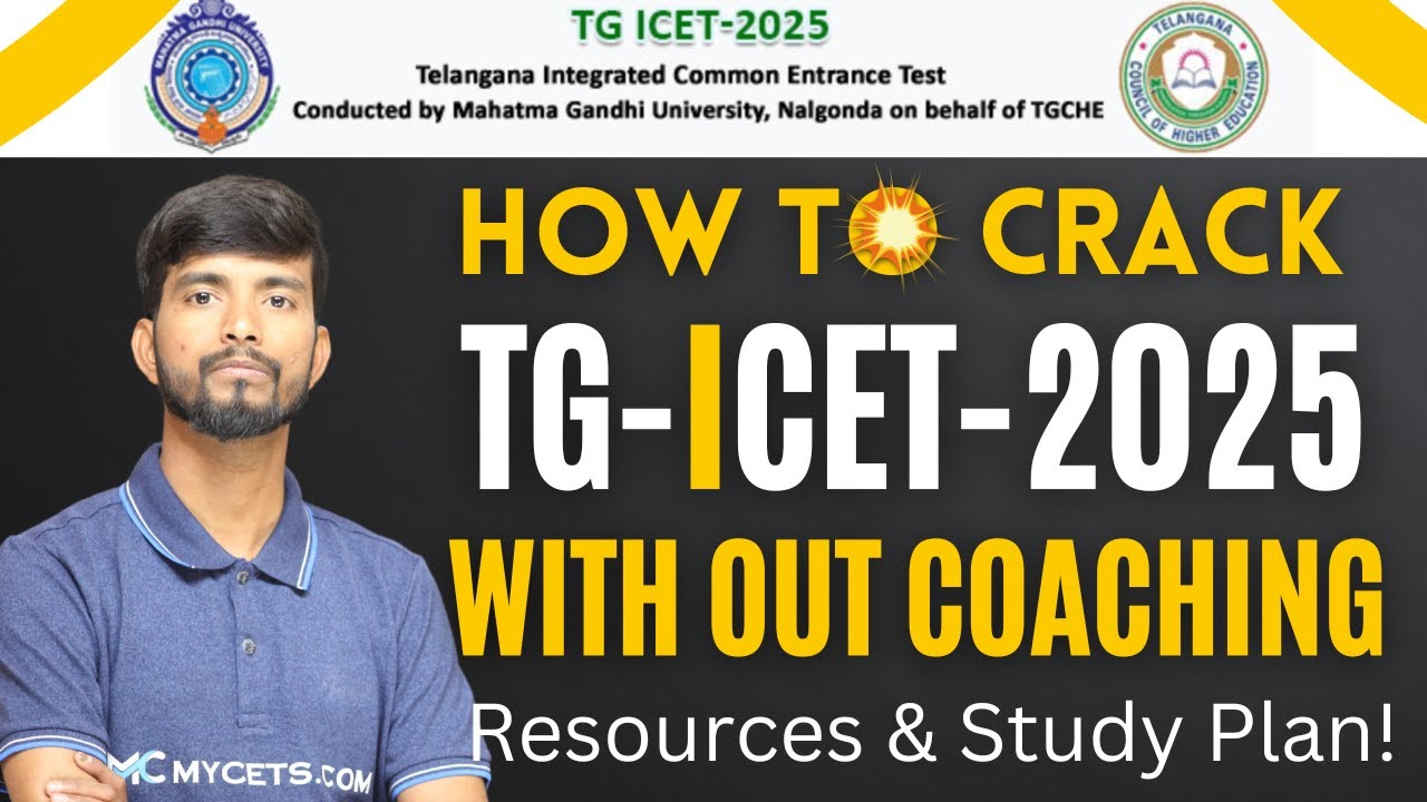 TS ICET 2025 Preparation |How to Crack TG ICET 2025 Without Coaching