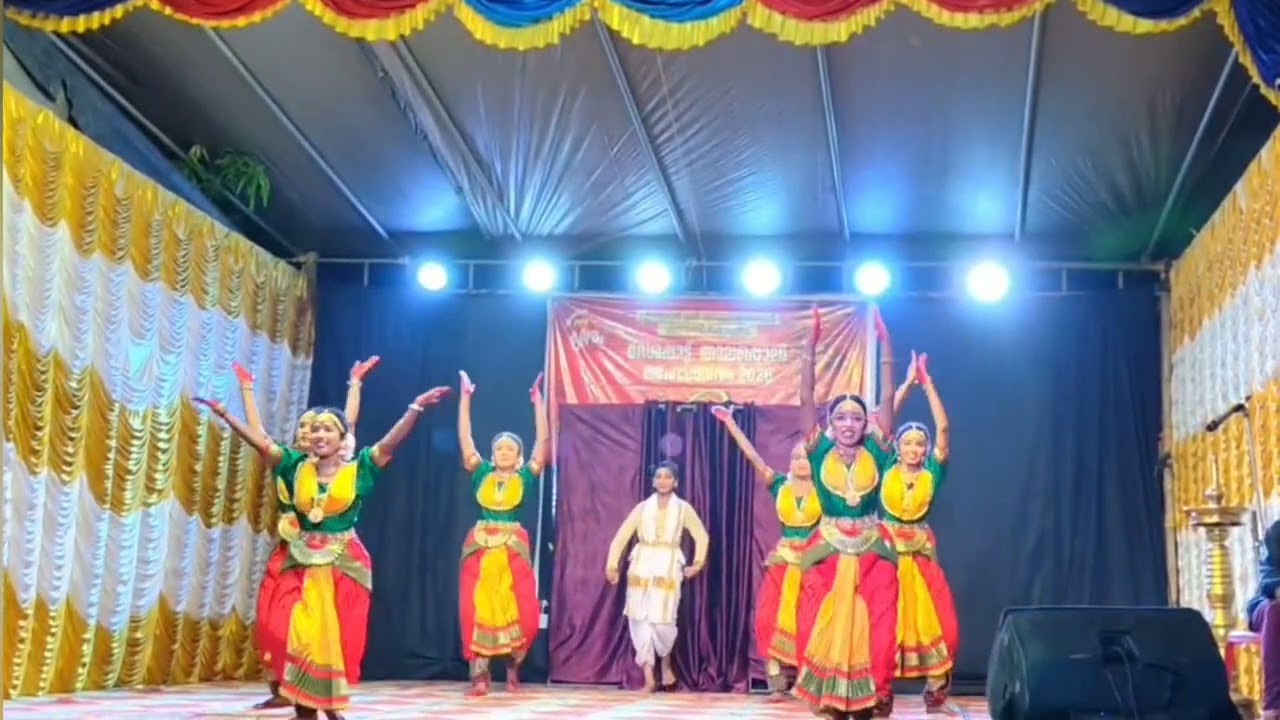 Group Dance at Erayur Temple 