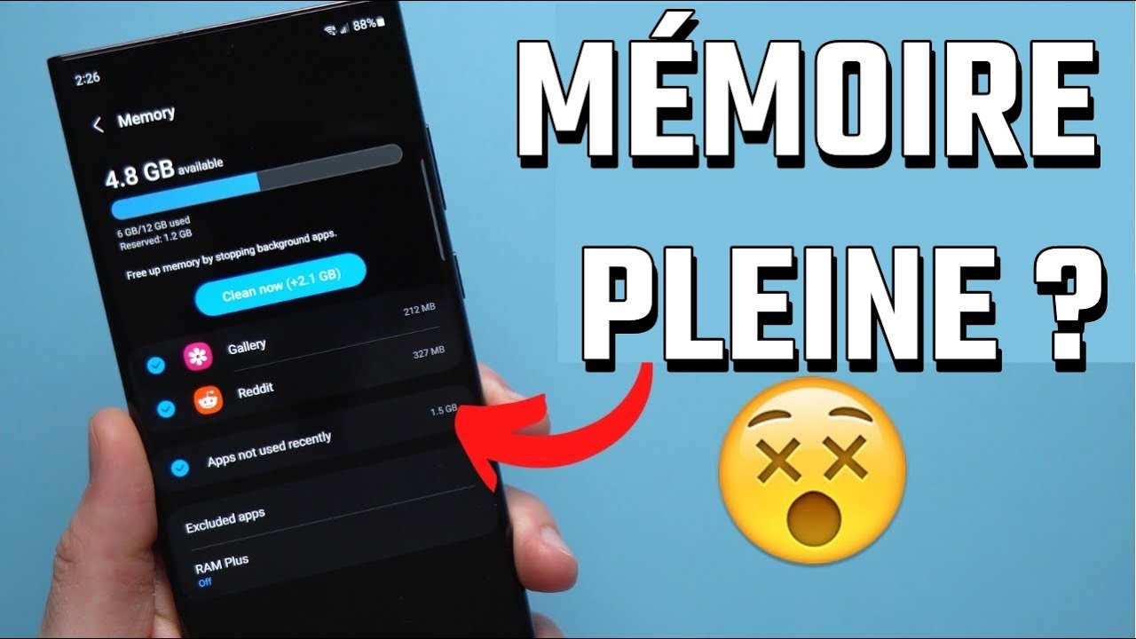 M&eacute;moire Pleine ? Astuces Magiques pour Lib&eacute;rer de l&rsquo;Espace sur Votre T&eacute;l&eacute;phone Android !