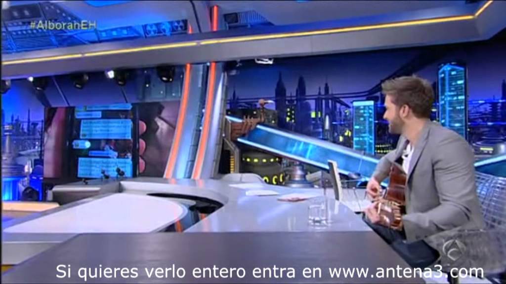 El Hormiguero - Pablo Alborán canta los whatsapp del público