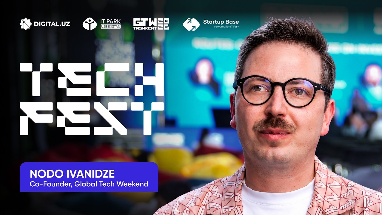 Why Central Asia Is the Next Startup Hub | Nodo Ivanidze at Tech Fest