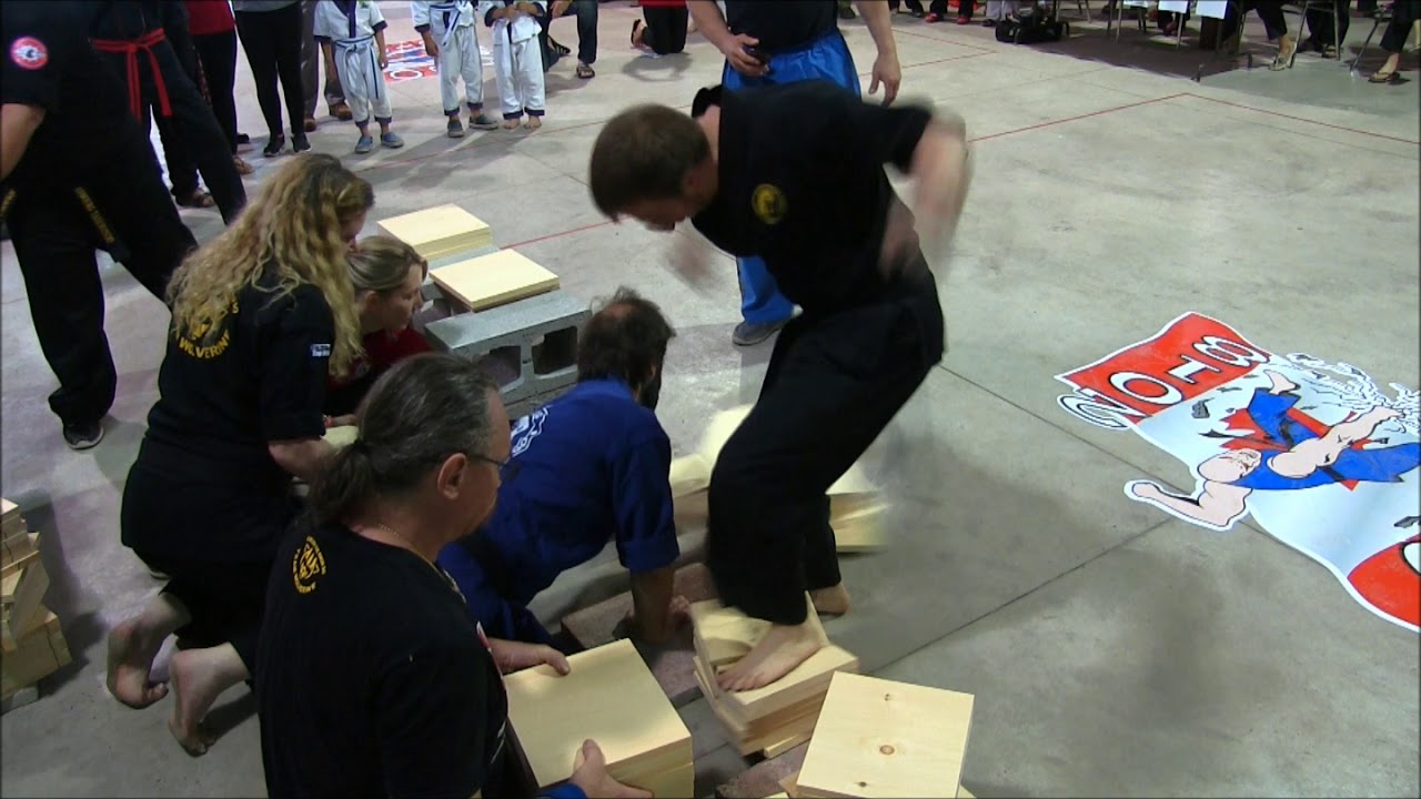 USBA/WBA World Record- Jonathan Field- 129 boards with all 4 limbs in 30 seconds- 5/2018
