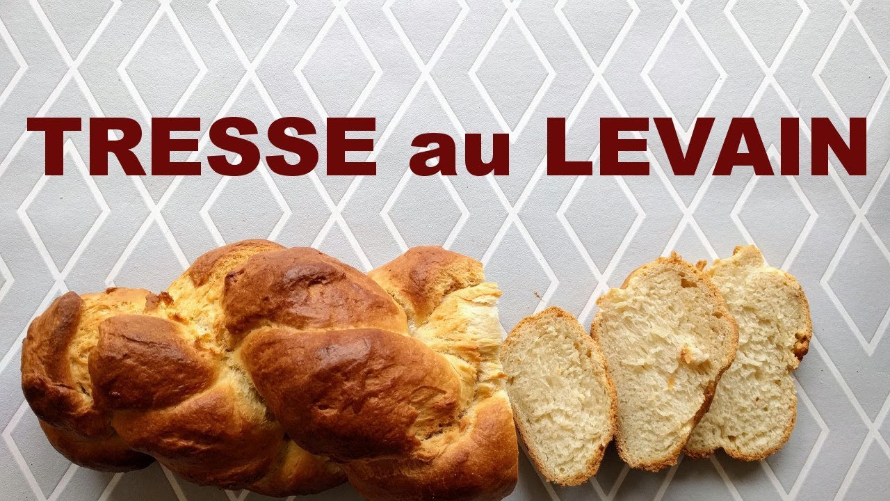 Brioche tressée au levain