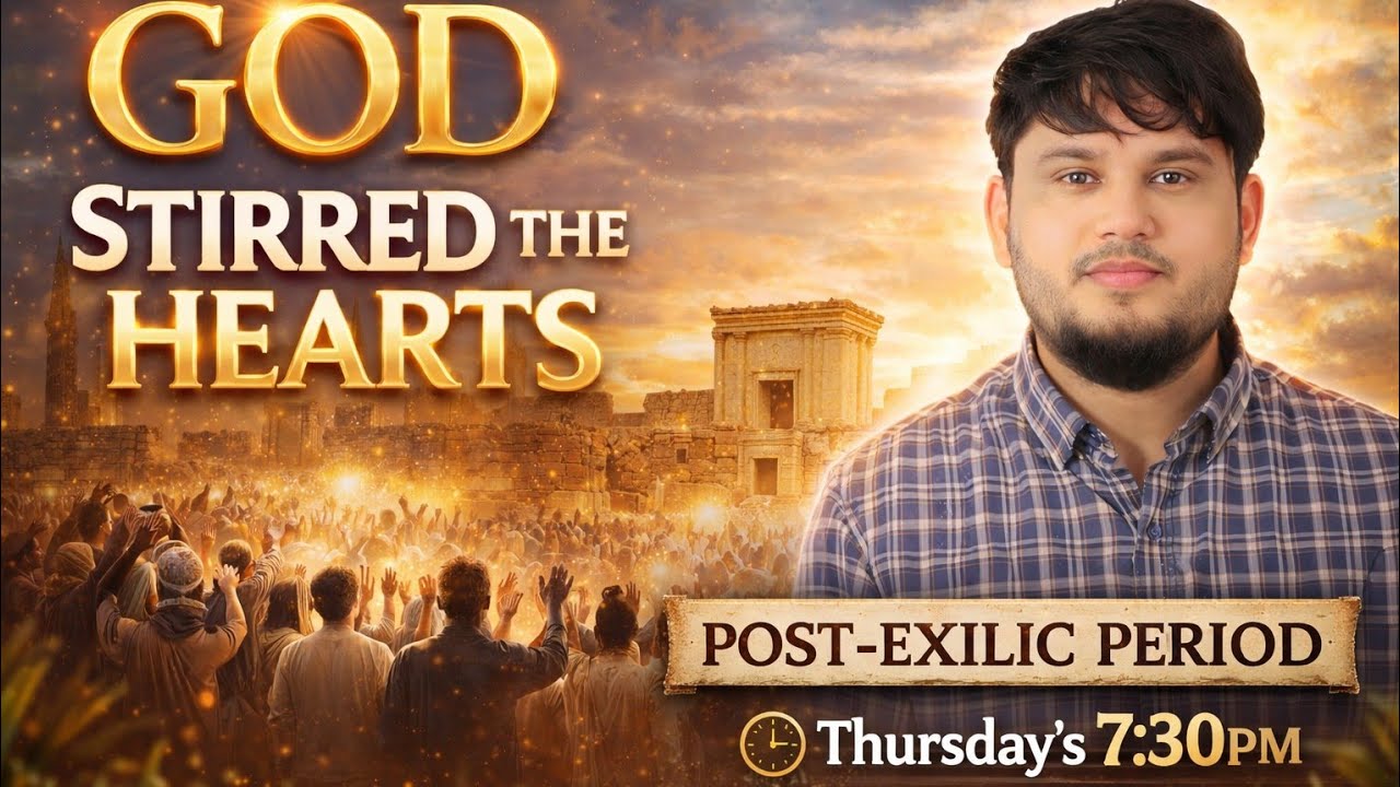 How God Stirs Hearts After Exile | Post-Exilic Bible Teaching | Pr. Akeesh David | Kingdom Seekers. 