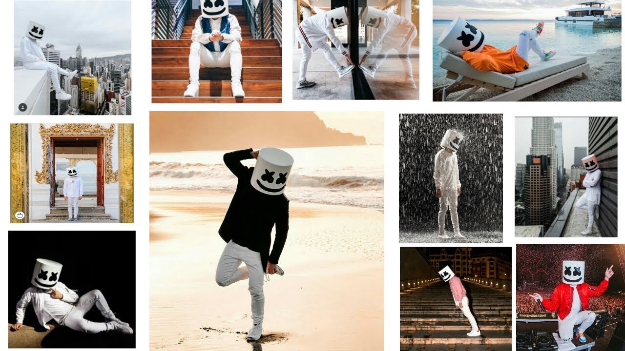 marshmello photo, Stylish Photo Poses for marshmellow 2020