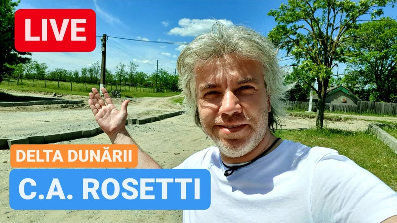 🔴 LIVE din C.A. ROSETTI - DELTA DUNĂRII