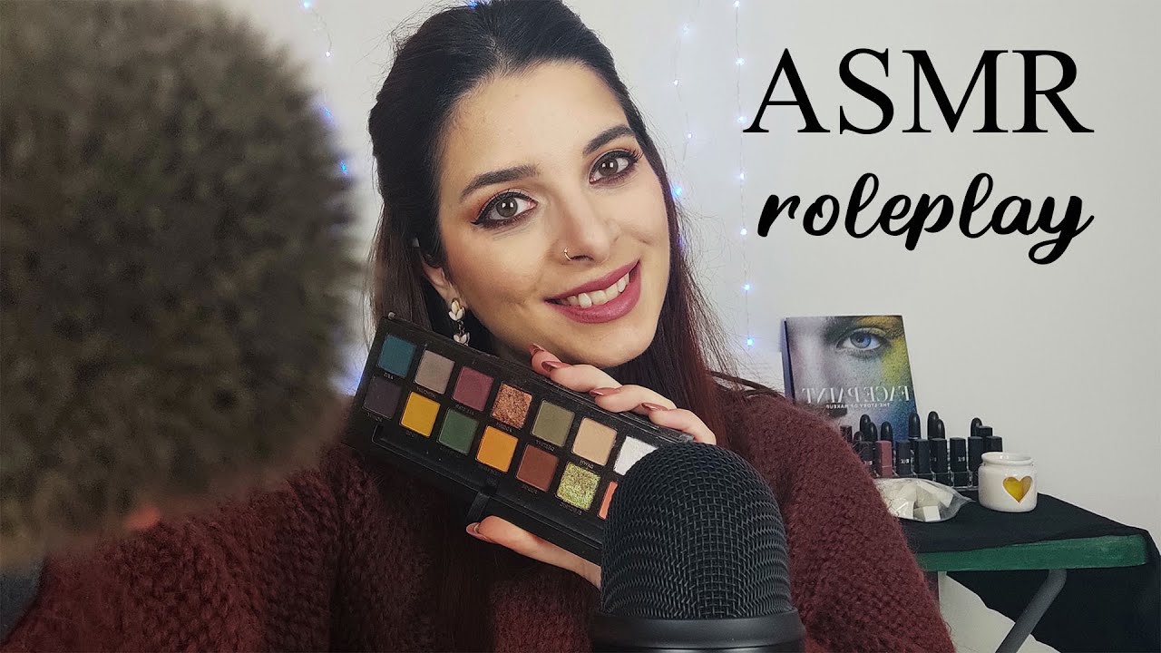 ASMR ITA ROLEPLAY | Makeup artist ti trucca in modo rilassante💄😴 (personal attention)