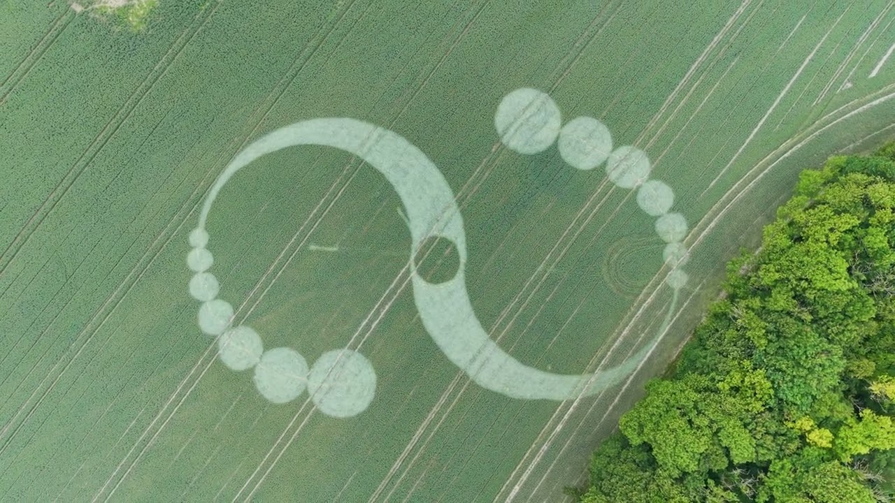 Crop Circle - 23 June 2025, Charlton, Shaftesbury 4K