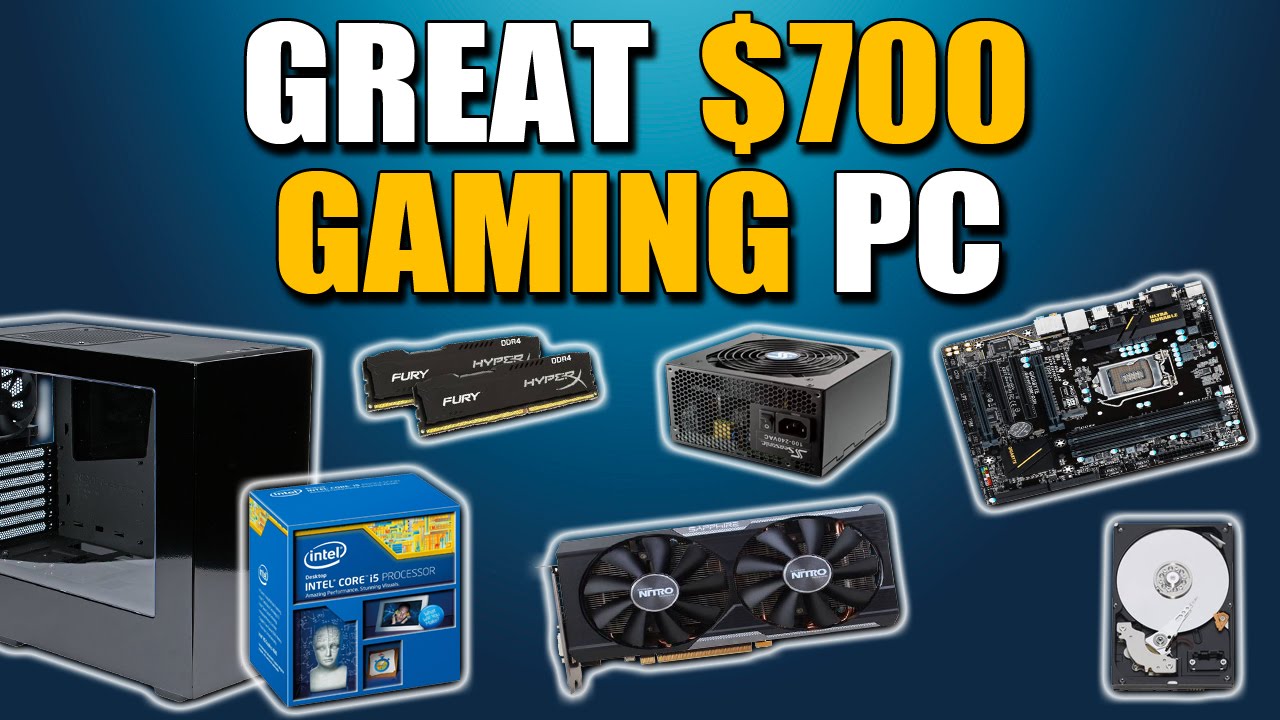 Great $700 SKYLAKE Gaming PC Build 1080p Gaming PC April 2016